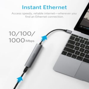 Anker USB C Hub, 5-In-1 Premium USB C Adapter With Ethernet Port