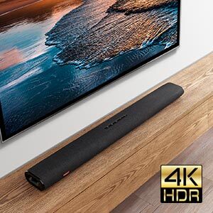 Nebula Soundbar – Fire TV Edition, 4K HDR 2.1 Voice Remote with Alexa