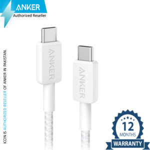 ANKER 322 USB-C TO USB-C 3FT BRAIDED CABLE - A81F5H11