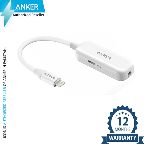 Anker Lighting 3.5mm & Charging Adapter White - A3520H22