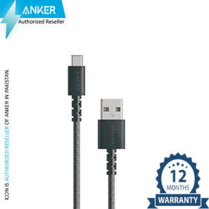 Anker PowerLine Select + USB-A to USB-C 2.0 6ft-Black – A8023H11