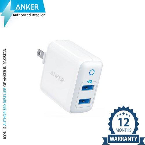 Anker PowerPort II IQ With 2PIQ Ports 12W