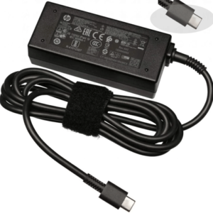 HP 65W USB-C Type Charger for Spectre, EliteBook X360, Pavilion X360, Envy and zBook.