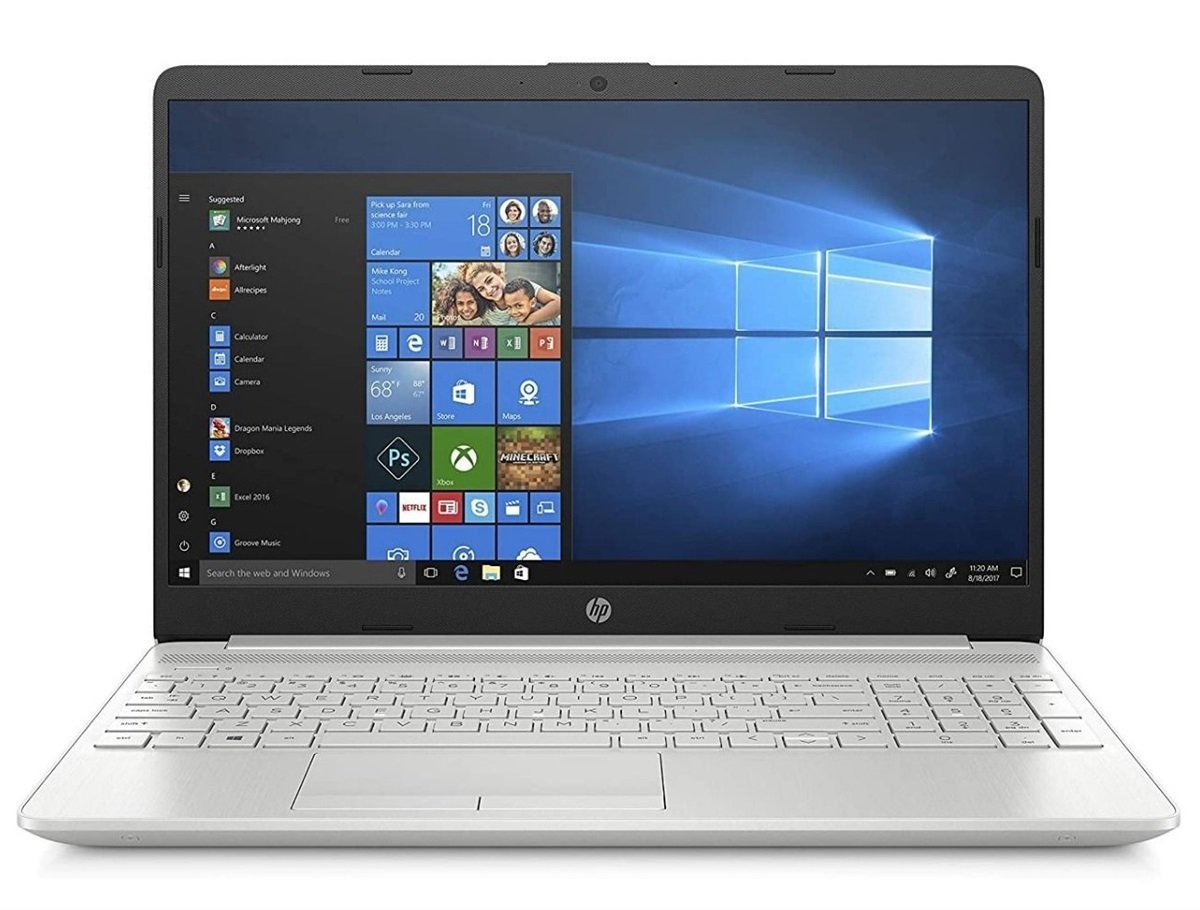 HP 15S-DU2107TU (Intel Ci5 1.0Ghz Processor 10th Generation 1035G1, 8GB Ram, 256GB SSD Hardrive, Wifi, Bluetooth, Camera, 15.6" HD LED Display.)
